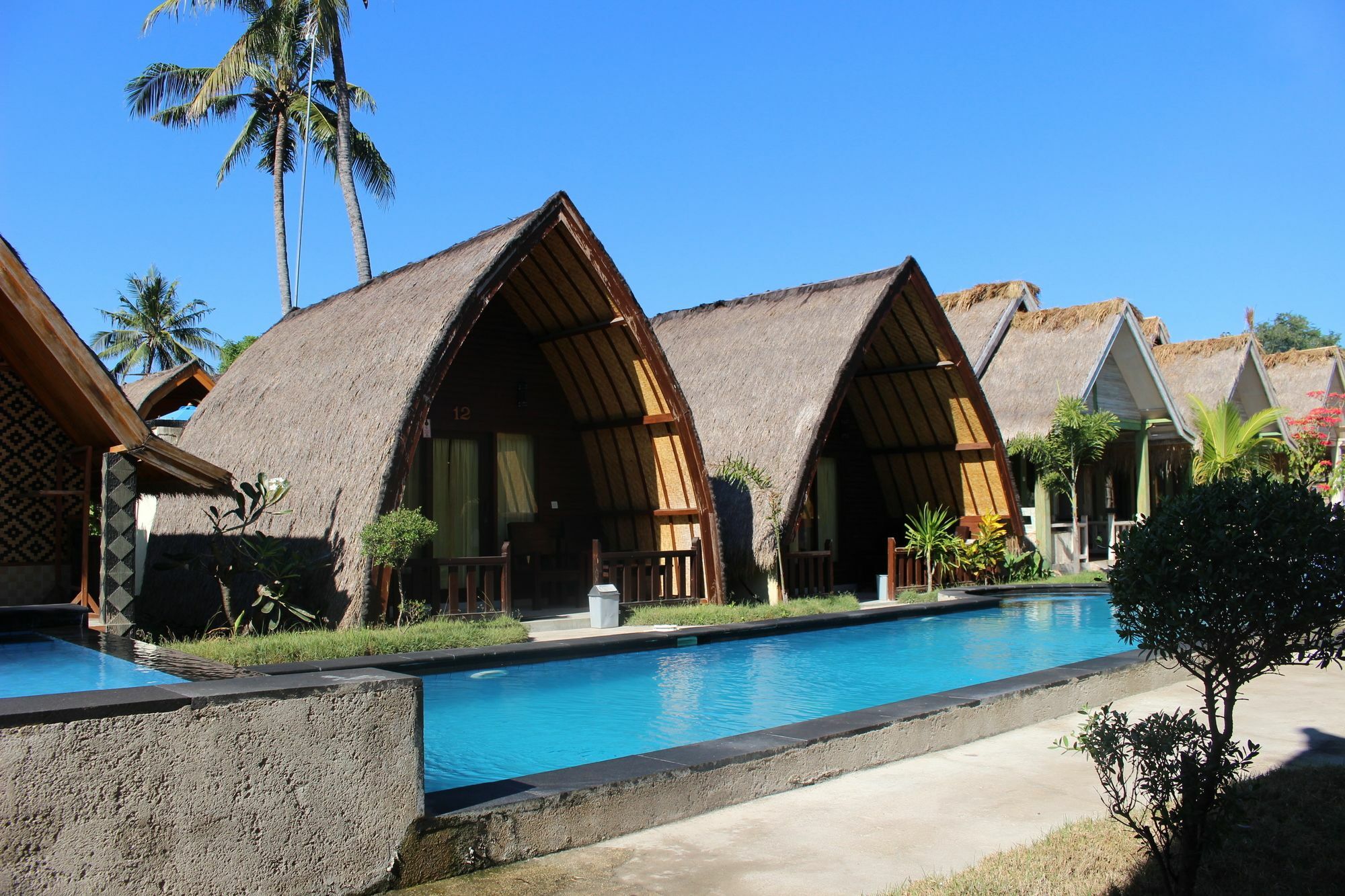 Youpy Bungalows Gili Air Exterior foto